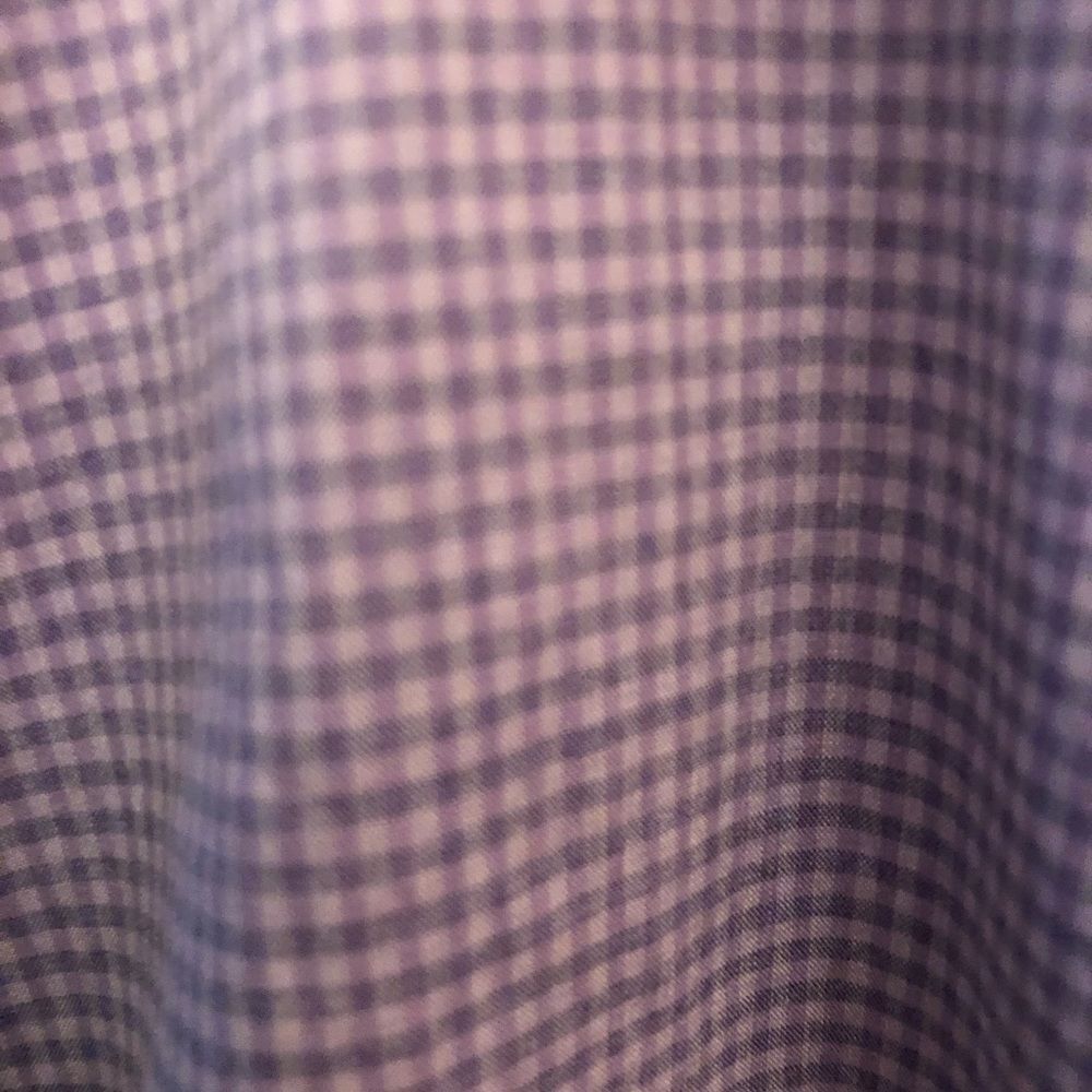 Calvin Klein Check Military Style Short Sleeve Shirt - 100% Cotton, Size… - Picture 6 of 7